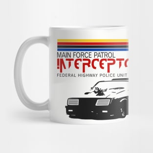 Car Ford Falcon V8 The Pursuit Special Interceptor from the movie Mad Max Mug